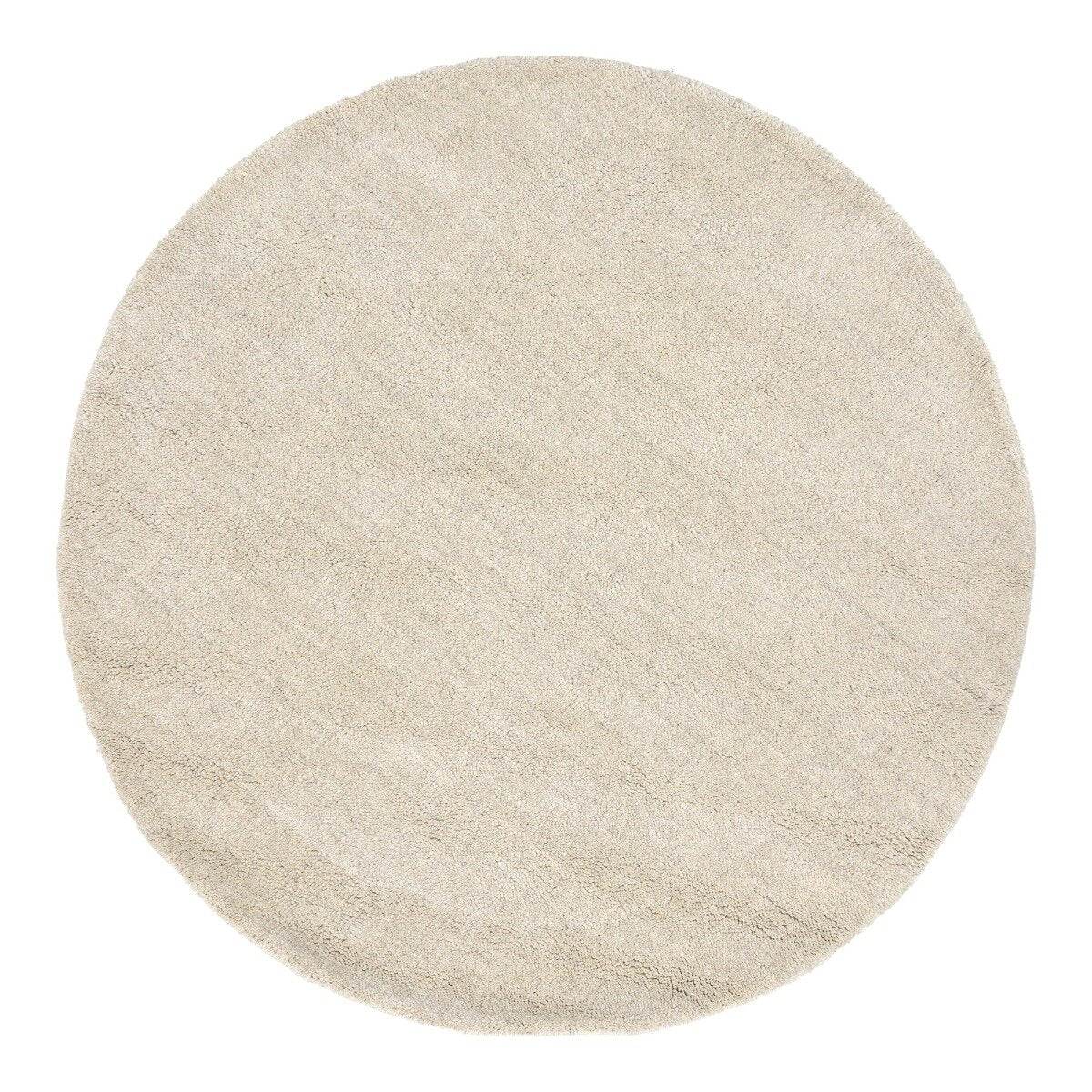 Interieur05 Rond Berber Vloerkleed Beige Nador - 160 x 160 cm