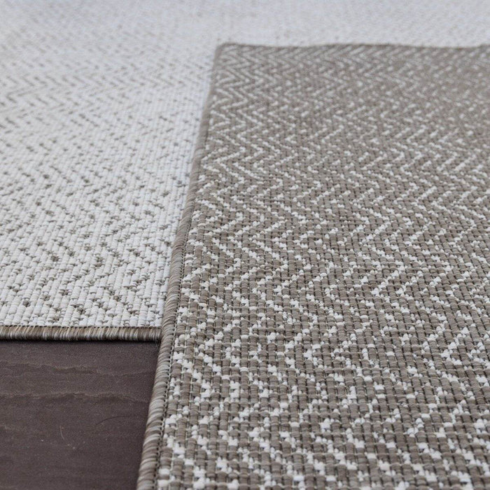 Eva Interior Buitenkleed Dahl bruin|grijs dubbelzijdig - 160 x 230 cm