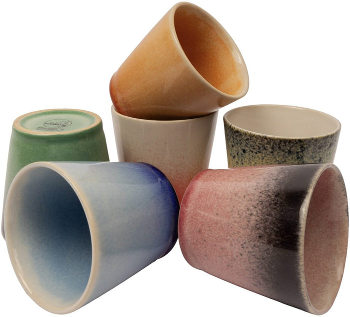 Studio Tavola Koffiekopjes - Senseo Kopjes - Fire - 200 ml - 6 stuks