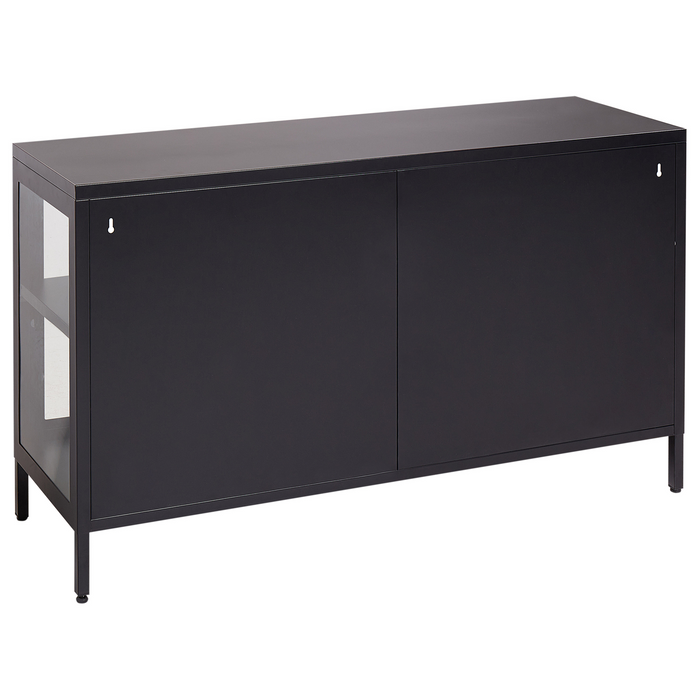 Beliani - NEWPORT - Sideboard - Zwart - Staal