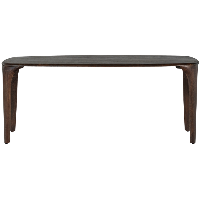 WOOOD Fiore Eettafel - Mango Hout - Walnoot - 76x190x95