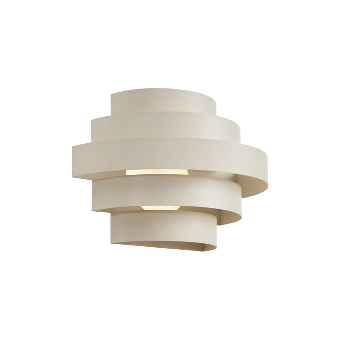 QAZQA Moderne wandlamp beige incl. LED 3-staps dimbaar - Lines