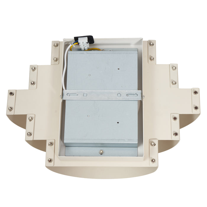 QAZQA Moderne wandlamp beige incl. LED 3-staps dimbaar - Lines