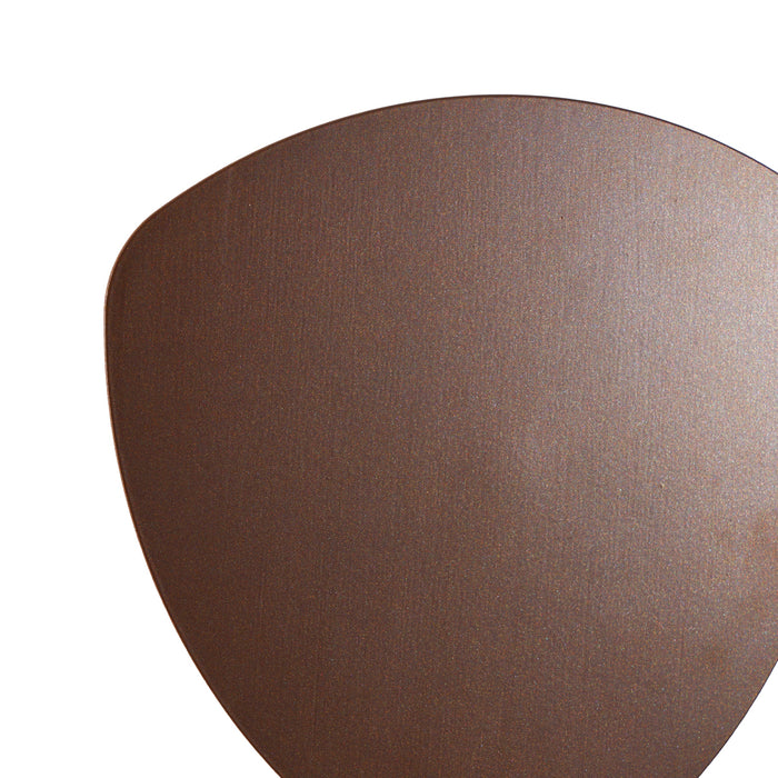 QAZQA Design wandlamp brons organisch 20 cm 2-lichts - Pulley