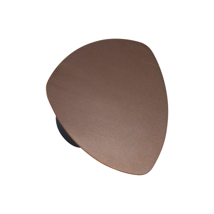 QAZQA Design wandlamp brons organisch 20 cm 2-lichts - Pulley