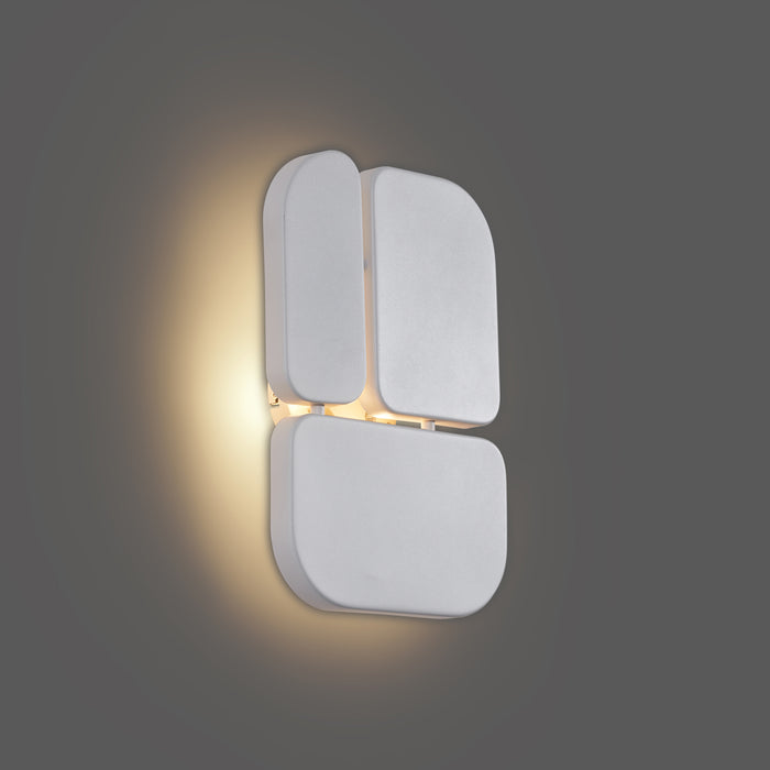 QAZQA Design wandlamp wit 3-lichts - Planes