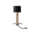 it's about RoMi Florence Wandlamp met Leeslamp - Bruin / Zwart