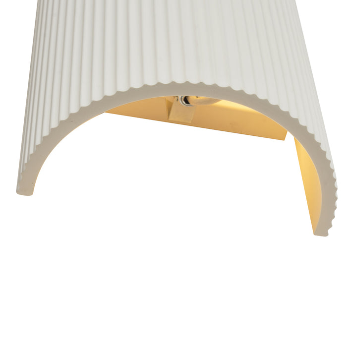 QAZQA Scandinavische wandlamp beige ovaal - Plaster
