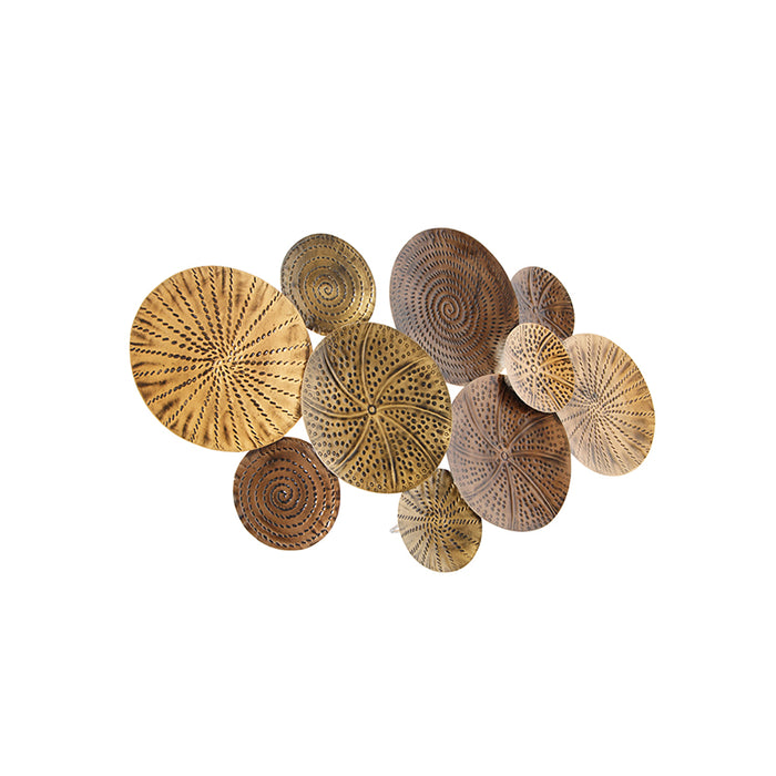 QAZQA Smart wandlamp antiek goud 93 cm 2-lichts incl. 2 Wifi A60 -