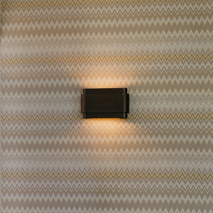 QAZQA Smart wandlamp donkerbrons 2-lichts incl. 2 Wifi G9 - Coen