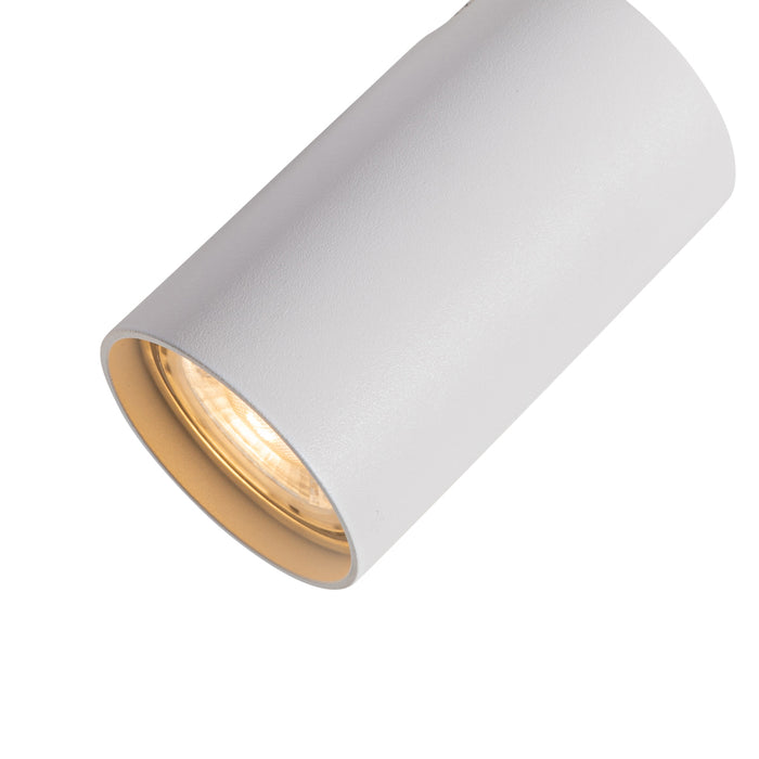 QAZQA Set van 6 moderne inbouwspots wit GU10 50mm - Chels