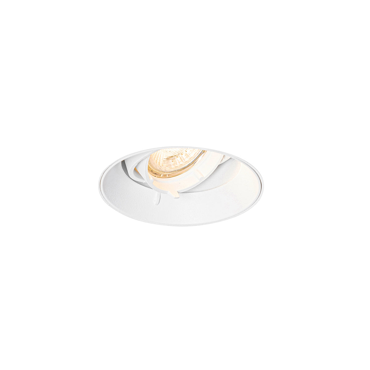 QAZQA Smart inbouwspot wit rond trimless incl. Wifi GU10 50mm - Oneon