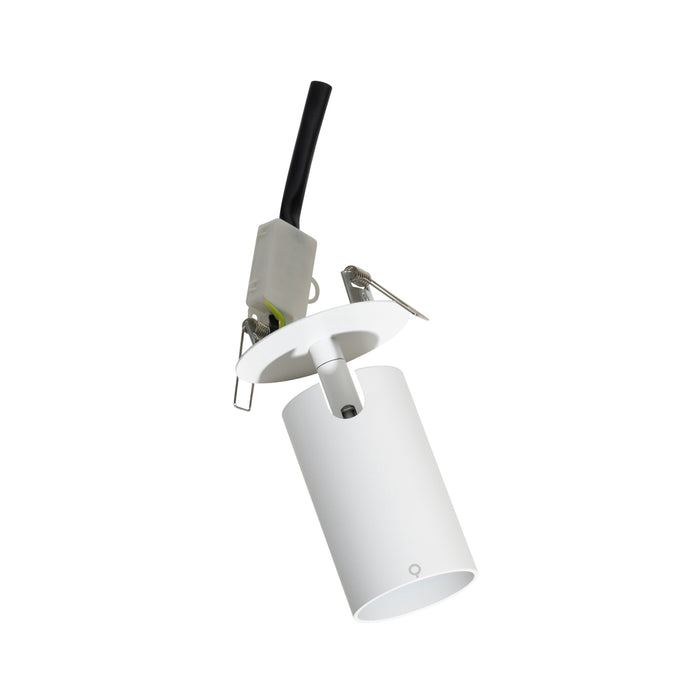 QAZQA Set van 6 moderne inbouwspots wit GU10 50mm - Chels