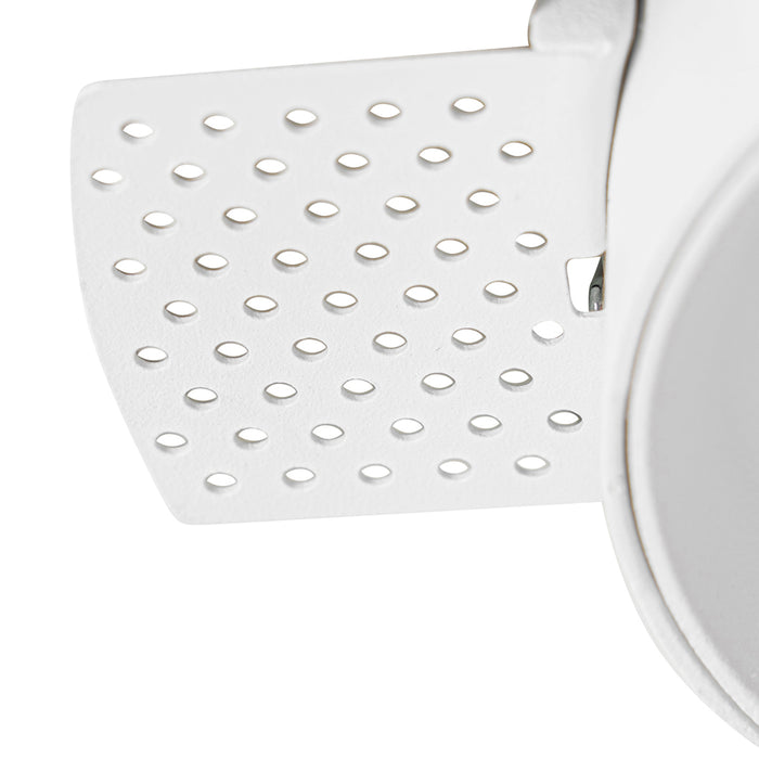 QAZQA Smart inbouwspot wit rond trimless incl. Wifi GU10 50mm - Oneon