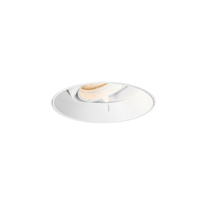 QAZQA Smart inbouwspot wit rond trimless incl. Wifi GU10 50mm - Oneon