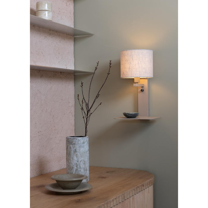 it's about RoMi Florence Wandlamp H 42 cm - Bruin / Zand