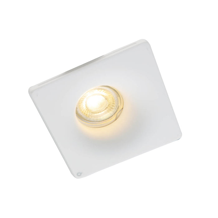 QAZQA Smart inbouwspot wit 12 cm rond incl. Wifi GU10 50mm - Gypsy