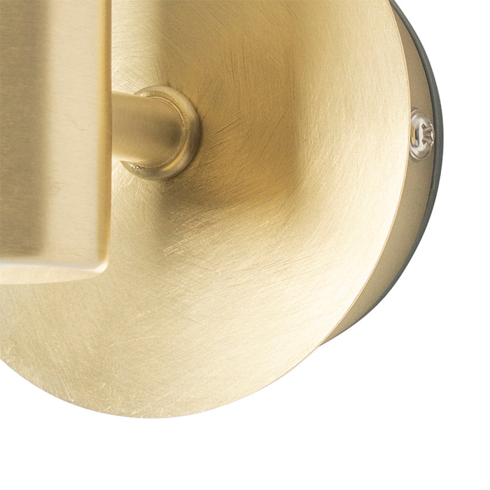 QAZQA Smart wandlamp goud IP44 incl. Wifi G9 - Cederic Up