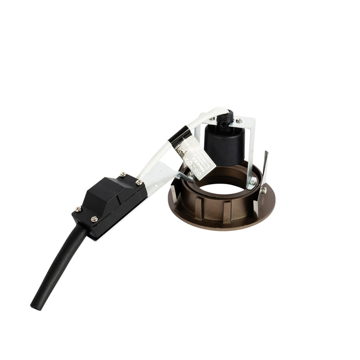 QAZQA Smart inbouwspot donkerbrons kantelbaar incl. Wifi GU10 50mm -