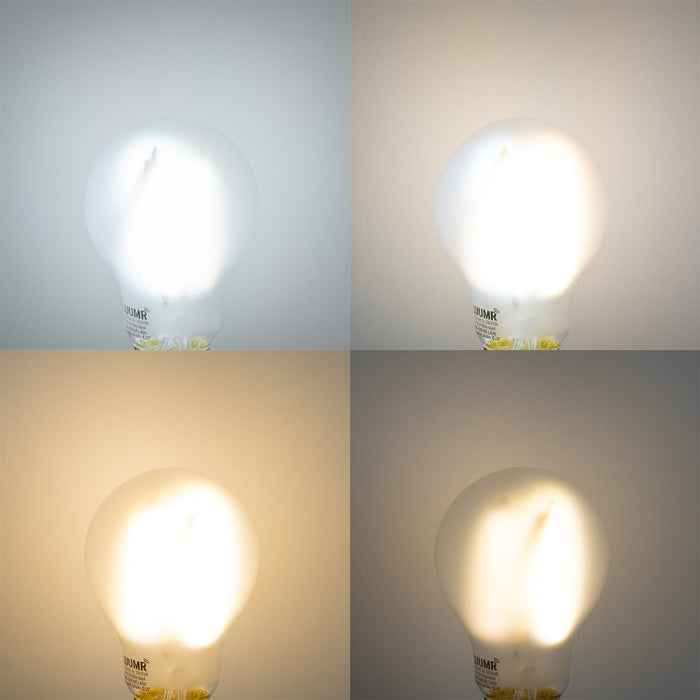 QAZQA Smart plafondlamp wit 50cm incl. 4 Wifi A60 - Drum Jute