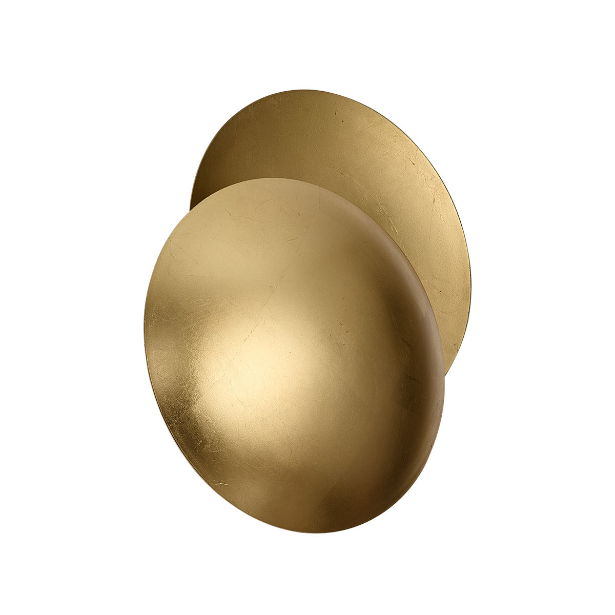 QAZQA Moderne wandlamp goud 34.5cm 2-lichts - Sunrise