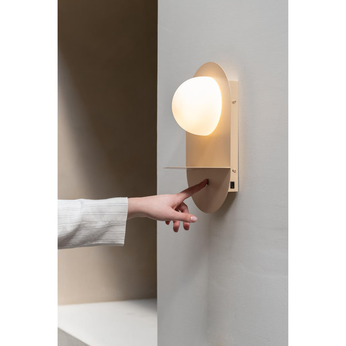 it's about RoMi Wandlamp Tokyo - Beige - 14x20x34cm