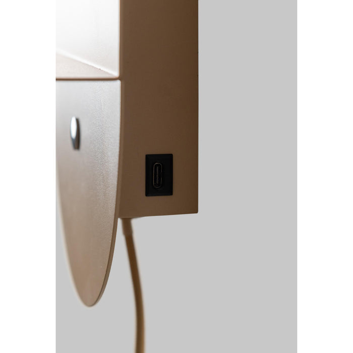 it's about RoMi Wandlamp Tokyo - Beige - 14x20x34cm