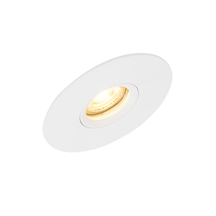 QAZQA Smart inbouwspot wit incl. Wifi GU10 50mm - Buco