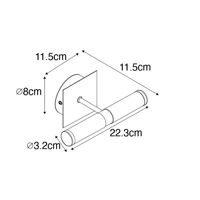 QAZQA Smart badkamer wandlamp goud IP44 2-lichts incl. 2 Wifi G9 -
