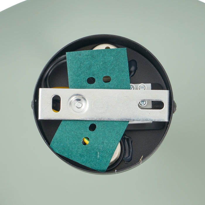 QAZQA Design wandlamp groen organisch 32cm 2-lichts - Pulley