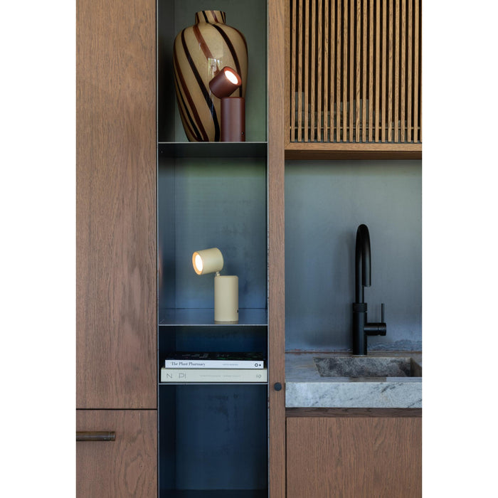 it's about RoMi Tafellamp Milan - Beige - 6.5x6.5x19cm