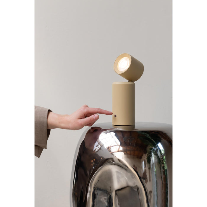 it's about RoMi Tafellamp Milan - Beige - 6.5x6.5x19cm