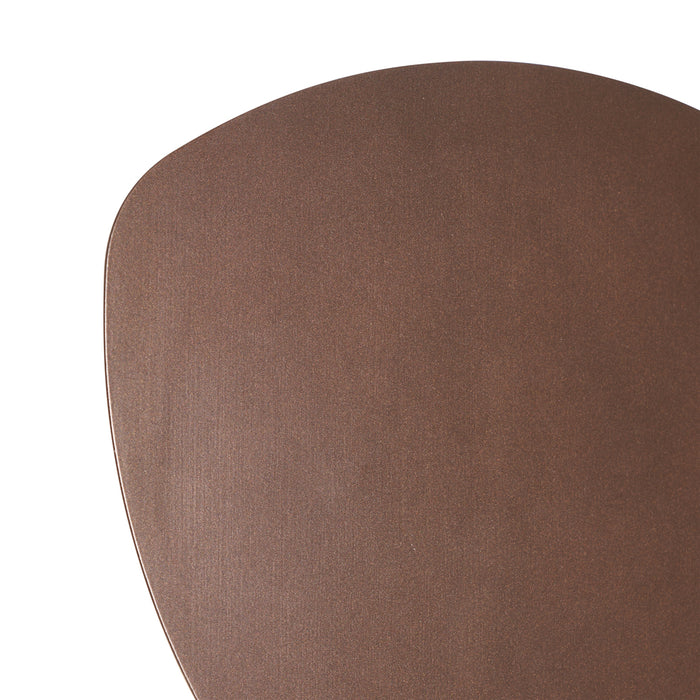 QAZQA Design wandlamp brons organisch 32cm 2-lichts - Pulley