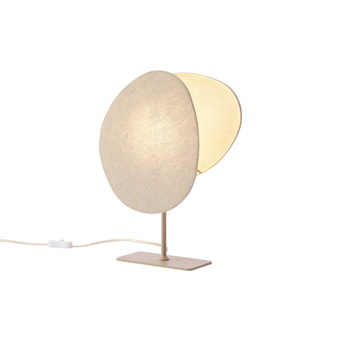 QAZQA Japandi tafellamp beige - Organica