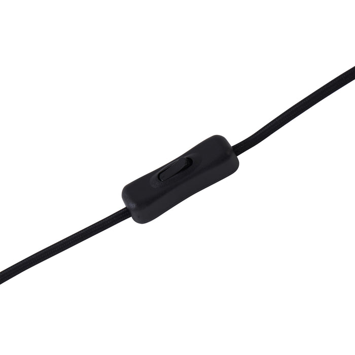 QAZQA Retro tafellamp zwart met groen glas - Bizle