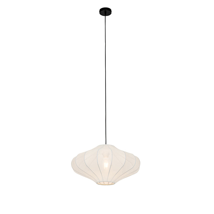 QAZQA Smart hanglamp wit 50cm incl. Wifi ST64 - Plu