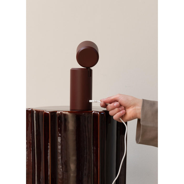 it's about RoMi Tafellamp Milan - Rood - 6.5x6.5x19cm