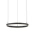 QAZQA Design hanglamp zwart 3-staps dimbaar easylift - Titmus