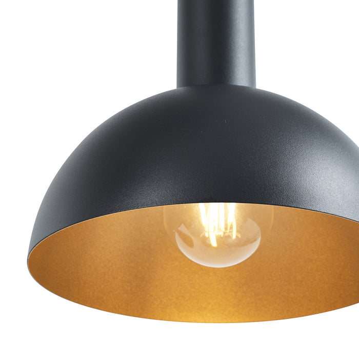 QAZQA Moderne hanglamp zwart 6-lichts - Biles