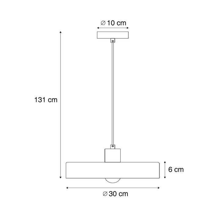 QAZQA Retro hanglamp goud met groen glas - Jina