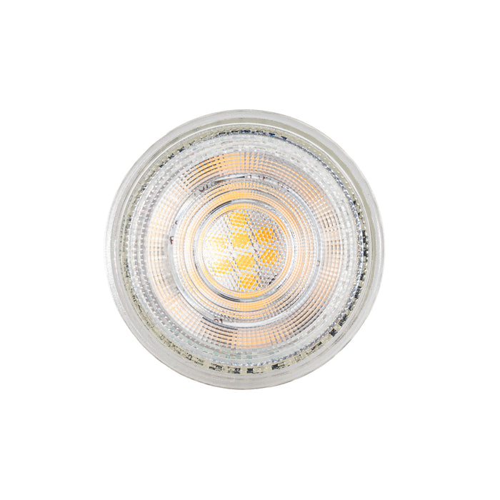 LUEDD Set van 5 GU10 50mm dimbare LED lampen helder 4.9W 430 lm 2700K