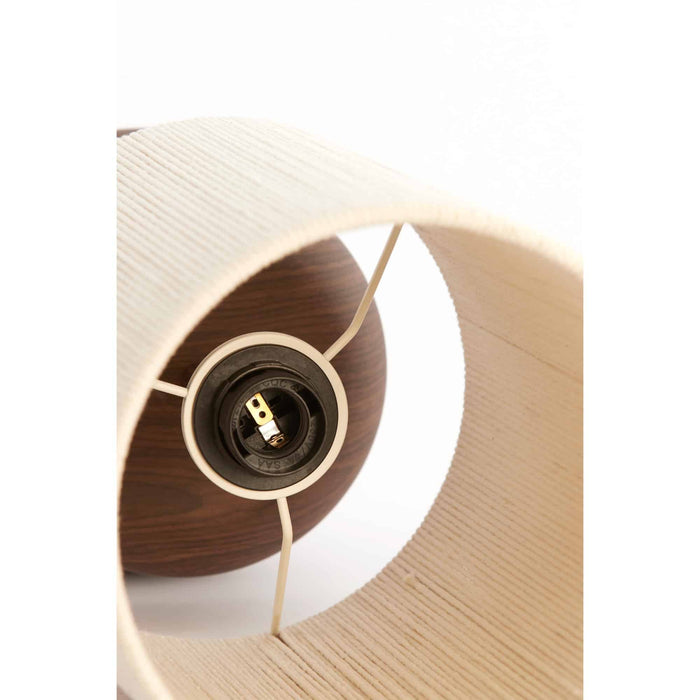 Light & Living Tafellamp Danialo - Bruin - Ø22x50.5cm