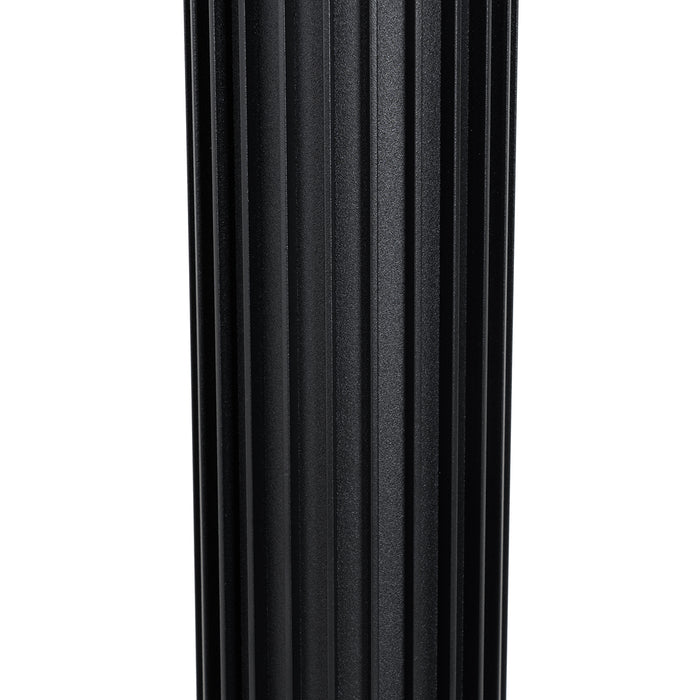 QAZQA Smart buiten paaltje zwart 80 cm IP44 RGBW incl. GU10 50mm-