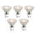 LUEDD Set van 5 GU10 50mm LED lampen helder 3W 230 lm 2700K