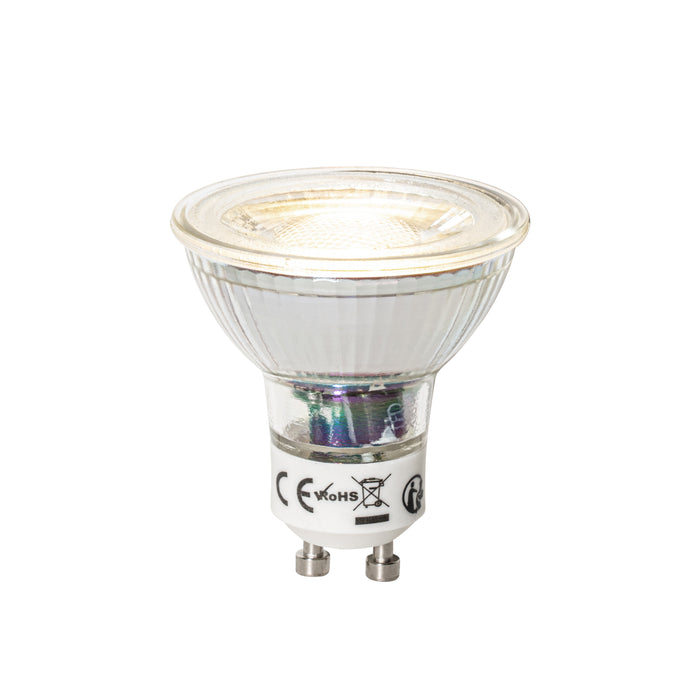 LUEDD Set van 5 GU10 dimbare LED lampen 7W 600 lm 4000K