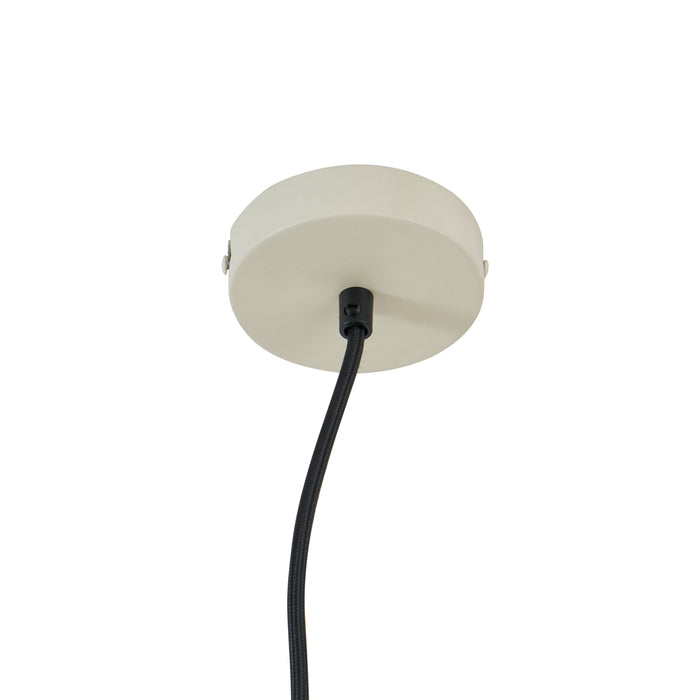 QAZQA Industriële hanglamp beige 4-lichts - Cage Rack