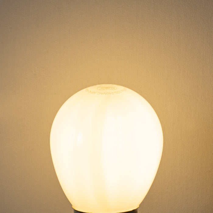 LUEDD E27 3-staps dimbaar LED lamp P45 opaal glas 5W 470 lm 2700K