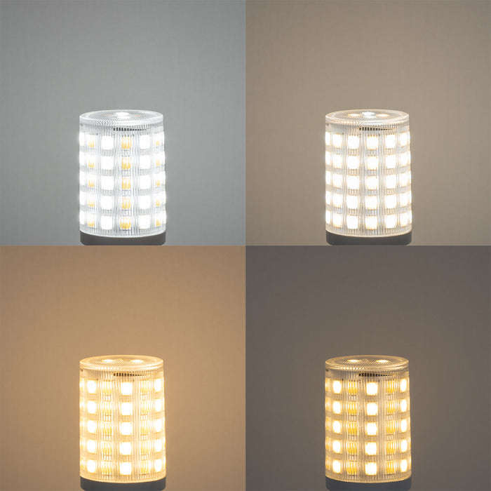 QAZQA Set van 3 smart G9 dimbare LED lampen 2.5W 250 lm 2700K-6500K