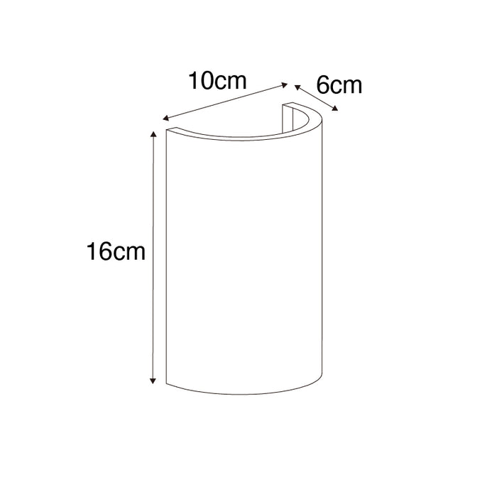 QAZQA Smart wandlamp wit rond incl. Wifi G9 - Colja Novo