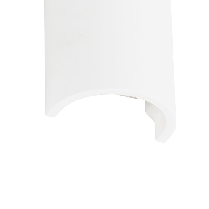 QAZQA Smart wandlamp wit rond incl. Wifi G9 - Colja Novo